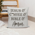 Jesus Coffee Bible Amen Canvas Throw Pillow