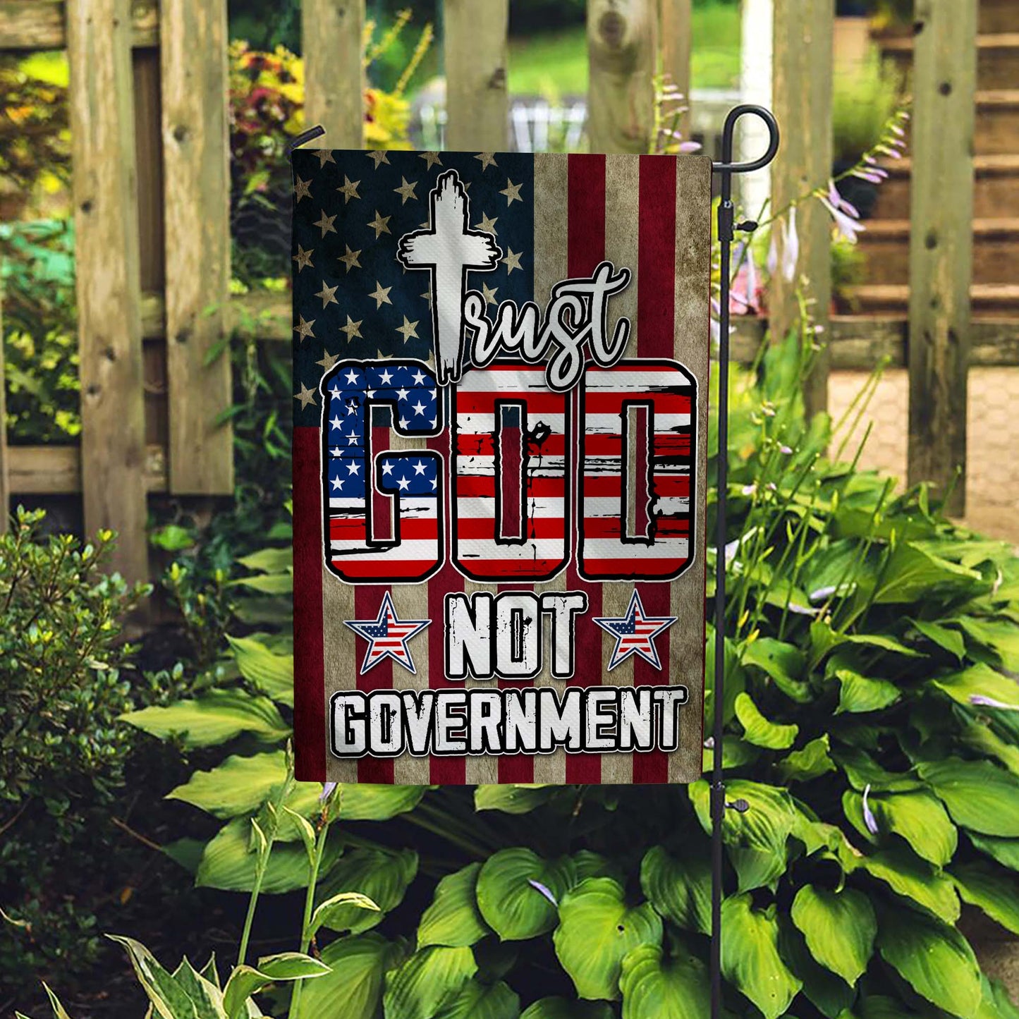 Faith In God Not Government Faith Religious Bible Flag