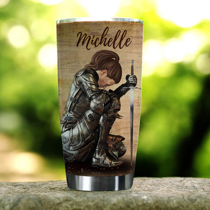 Personalized God Woman Warrior I Am The Daughter Of The King Do Not Fear Because I Am His Tumbler