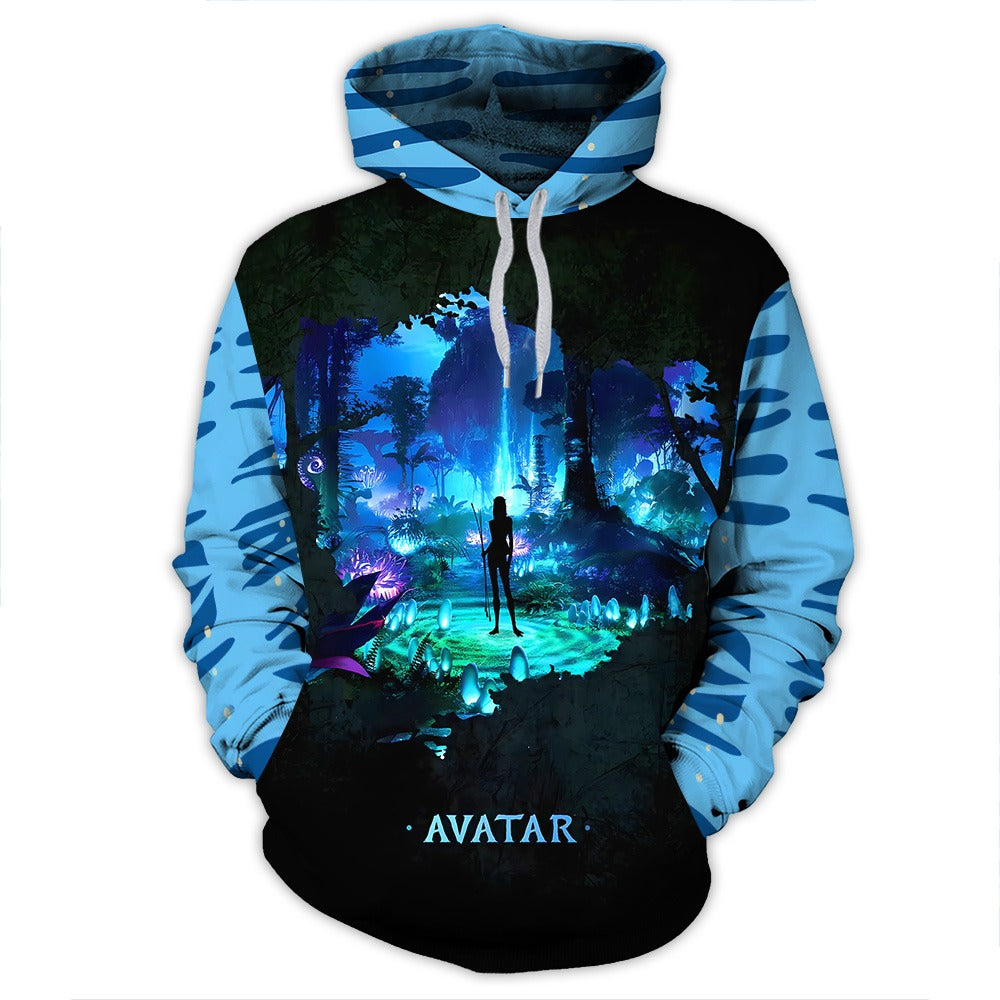 Limited Edition in Pandora Jungle at Night 3D All Over Print T-Shirt And Hoodie