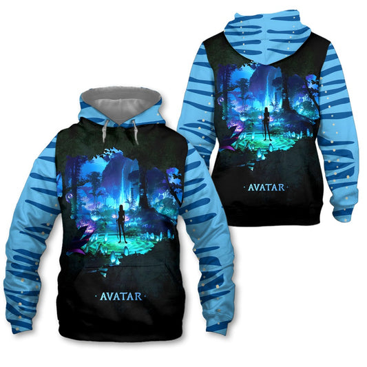 Limited Edition in Pandora Jungle at Night 3D All Over Print T-Shirt And Hoodie
