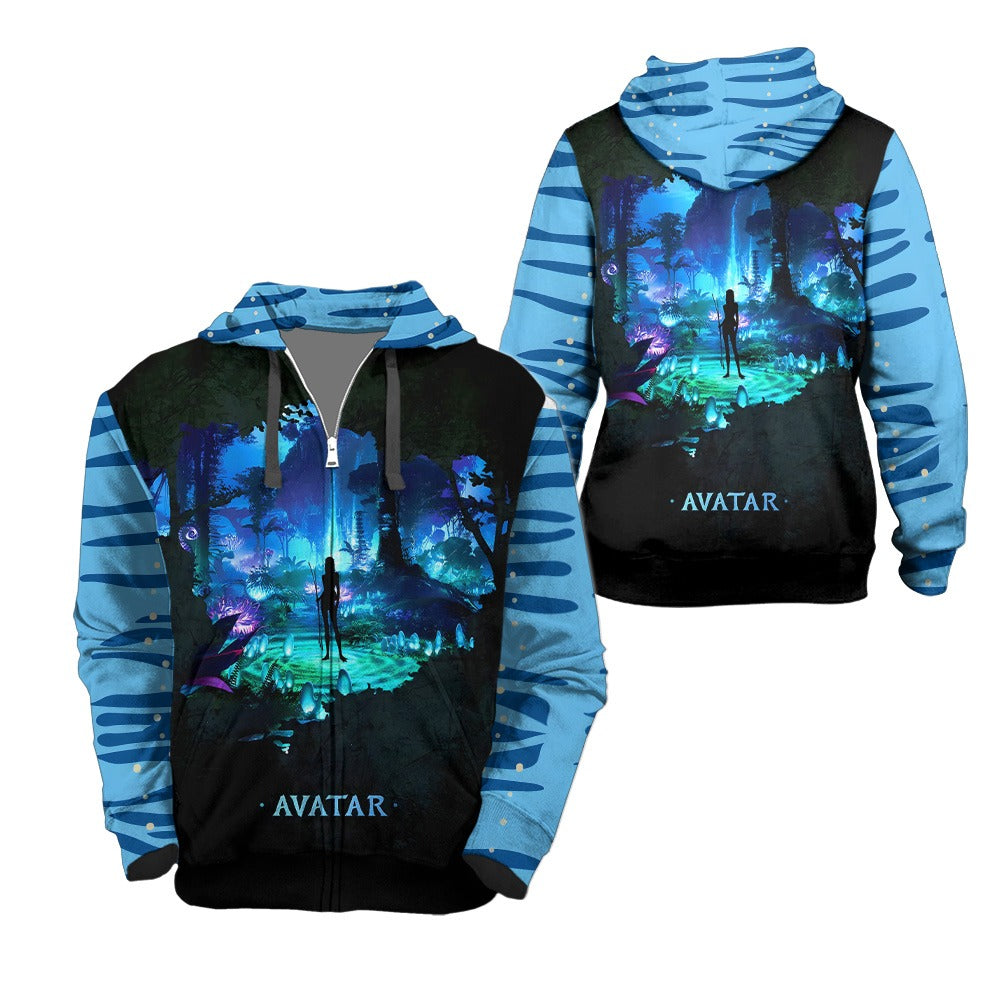 Limited Edition in Pandora Jungle at Night 3D All Over Print T-Shirt And Hoodie
