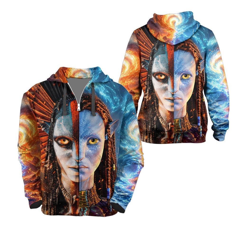 Limited Edition Fire and Ash 3D All Over Print T-Shirt And Hoodie