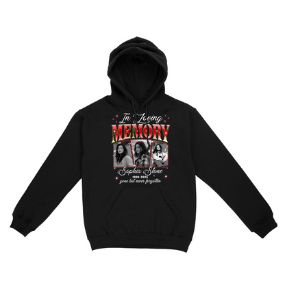 Personalized Photo Memorial In Loving Memory Sympathy Gift Loss Of Loved One Hoodie