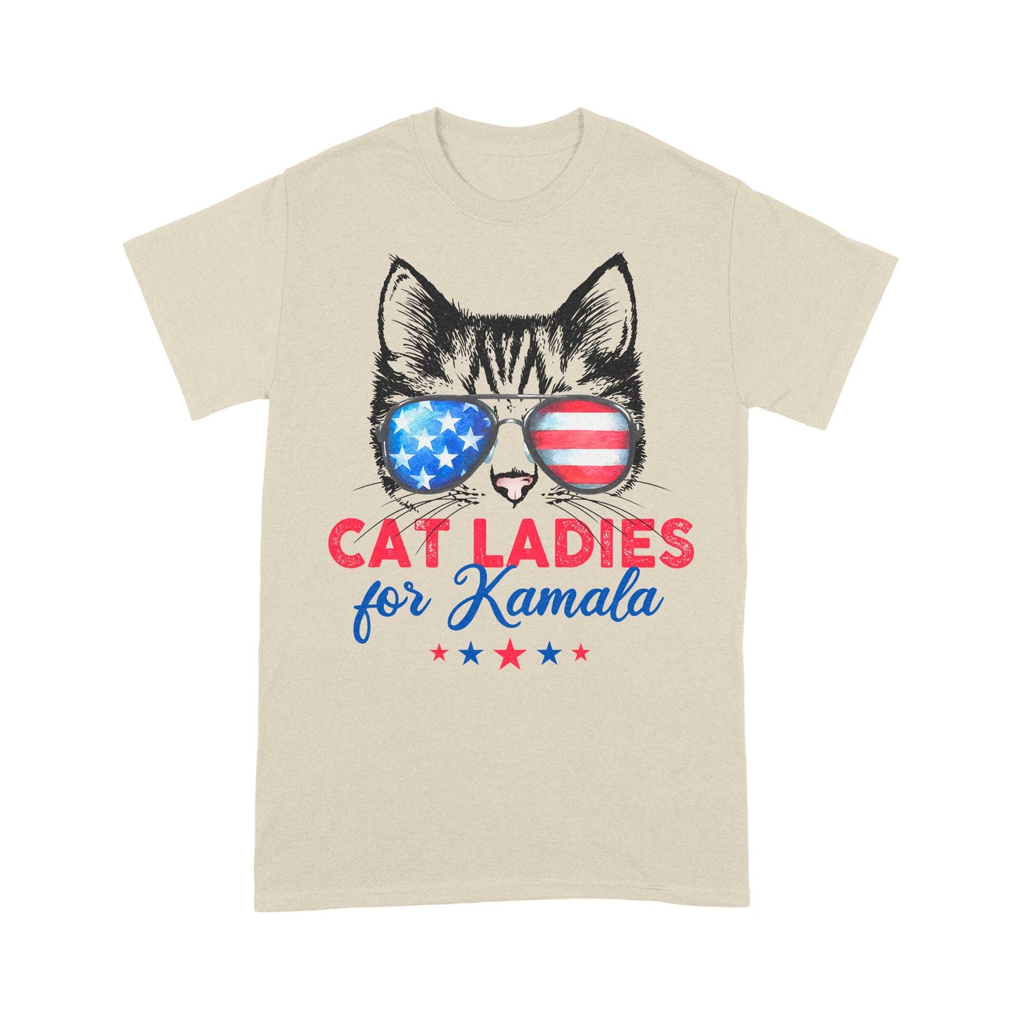 Cat Ladies for Kamala, Kamala Harris 2024 President T-Shirt