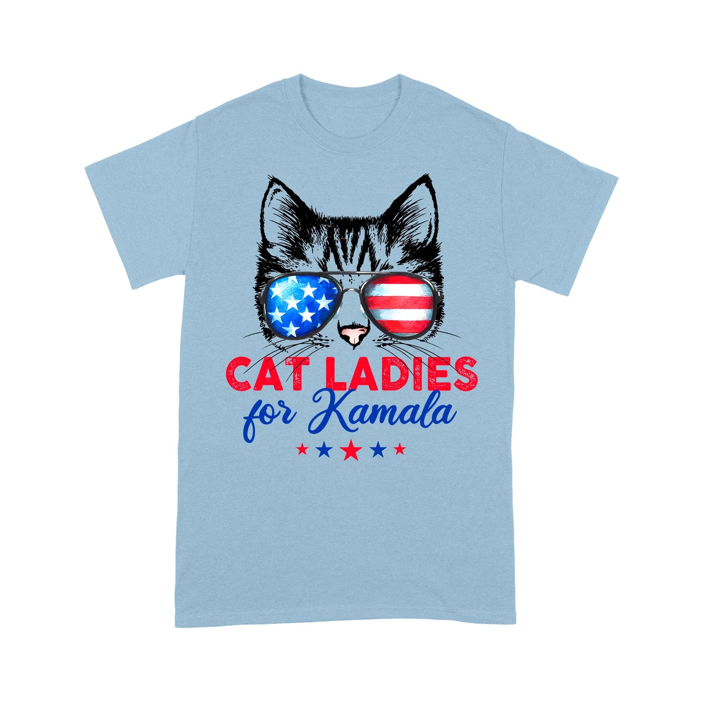 Cat Ladies for Kamala, Kamala Harris 2024 President T-Shirt