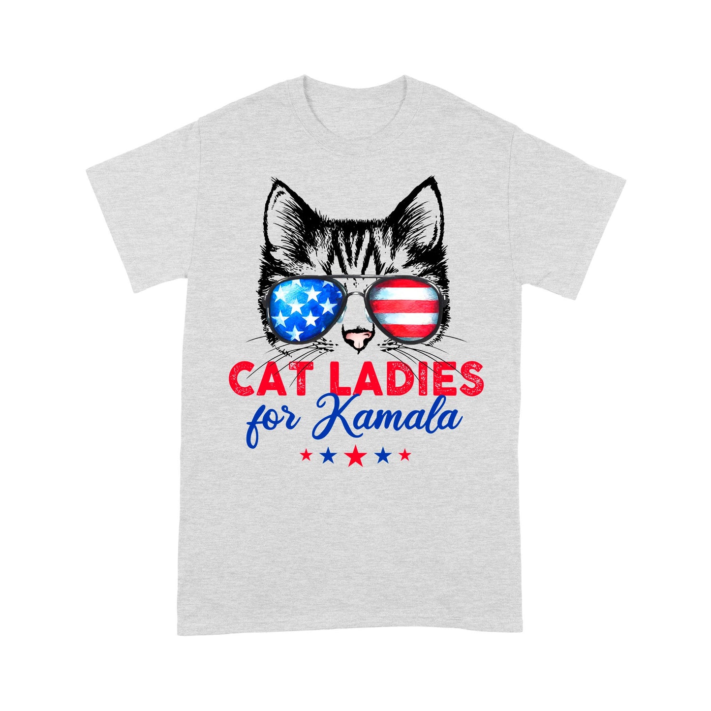 Cat Ladies for Kamala, Kamala Harris 2024 President T-Shirt