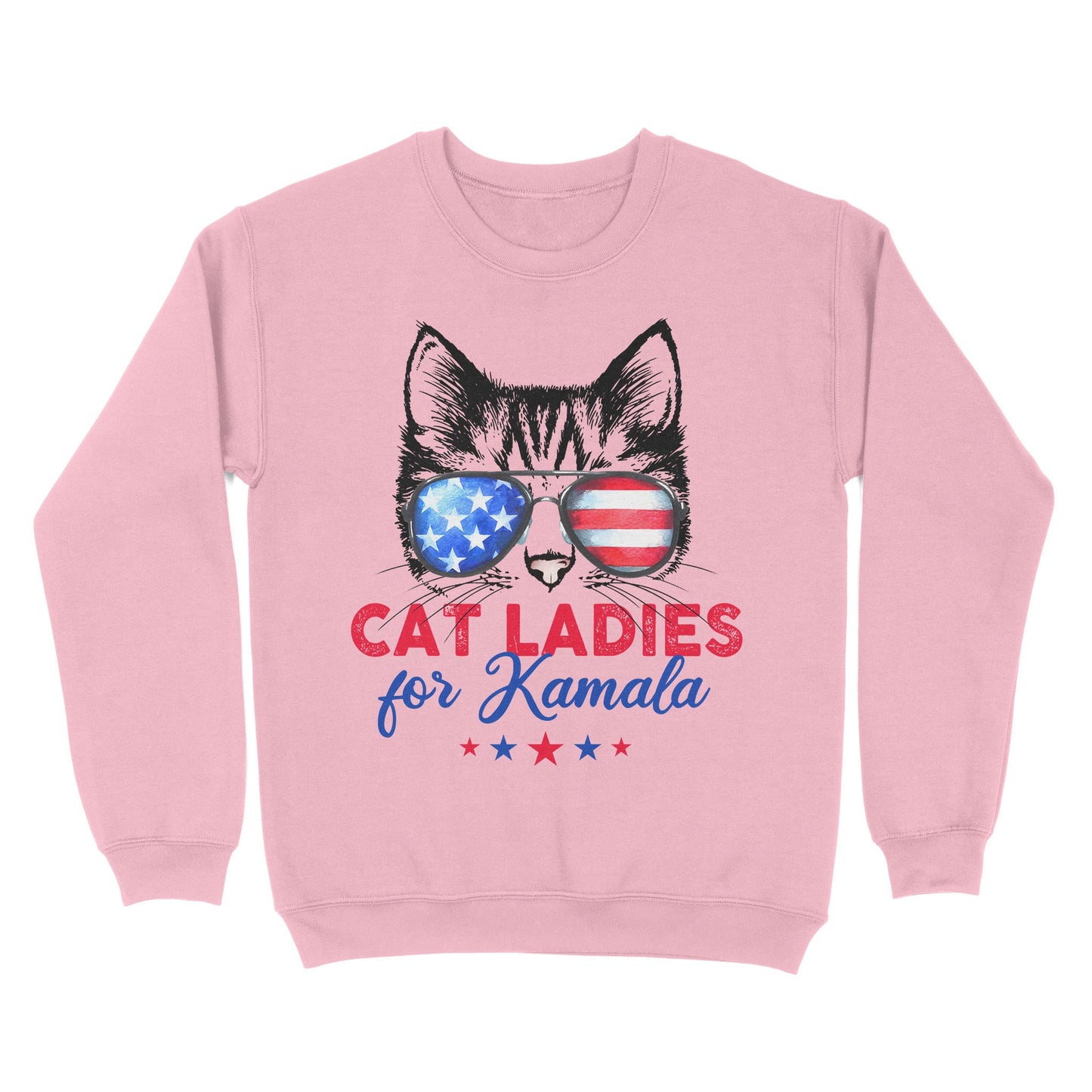 Cat Ladies for Kamala, Kamala Harris 2024 President Sweatshirt