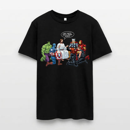 Christian Jesus Superhero, Vintage Savior T-Shirt