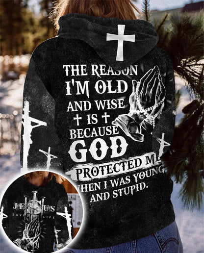 God Protected Me When I Was Young - Inspirational Christian 3D All Over Print T-Shirt And Hoodie