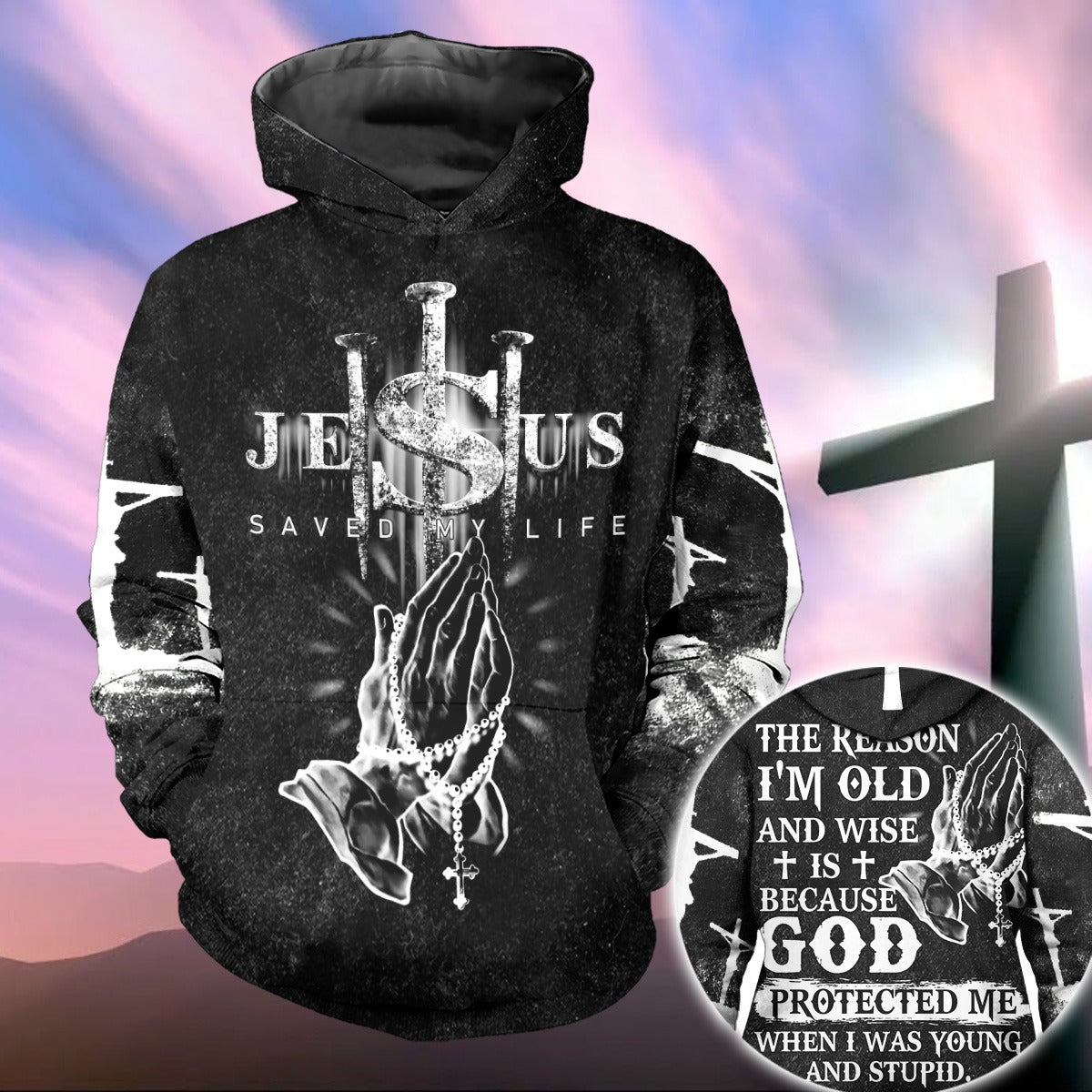 God Protected Me When I Was Young - Inspirational Christian 3D All Over Print T-Shirt And Hoodie