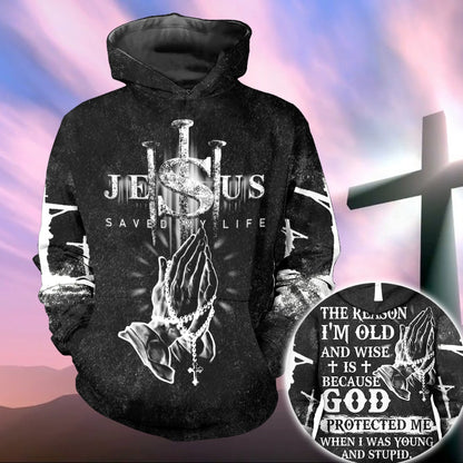 God Protected Me When I Was Young - Inspirational Christian 3D All Over Print T-Shirt And Hoodie