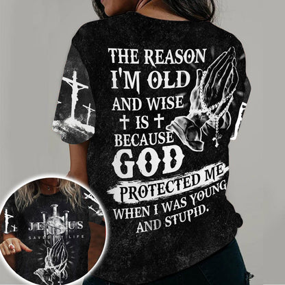 God Protected Me When I Was Young - Inspirational Christian 3D All Over Print T-Shirt And Hoodie