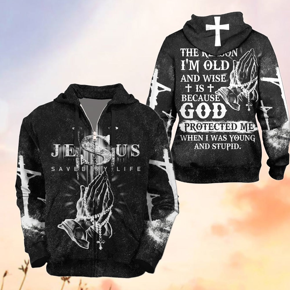 God Protected Me When I Was Young - Inspirational Christian 3D All Over Print T-Shirt And Hoodie