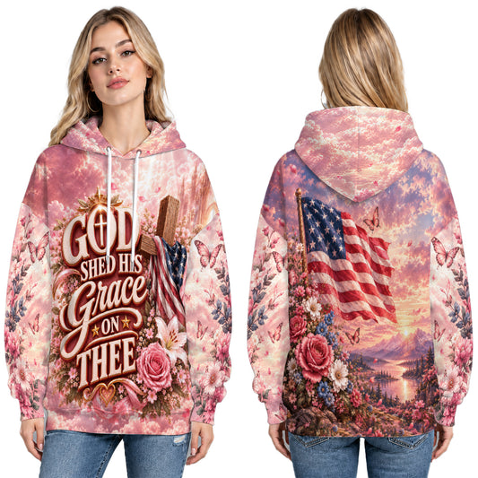 God Shed His Grace On Thee 3D All Over Print T-Shirt And Hoodie