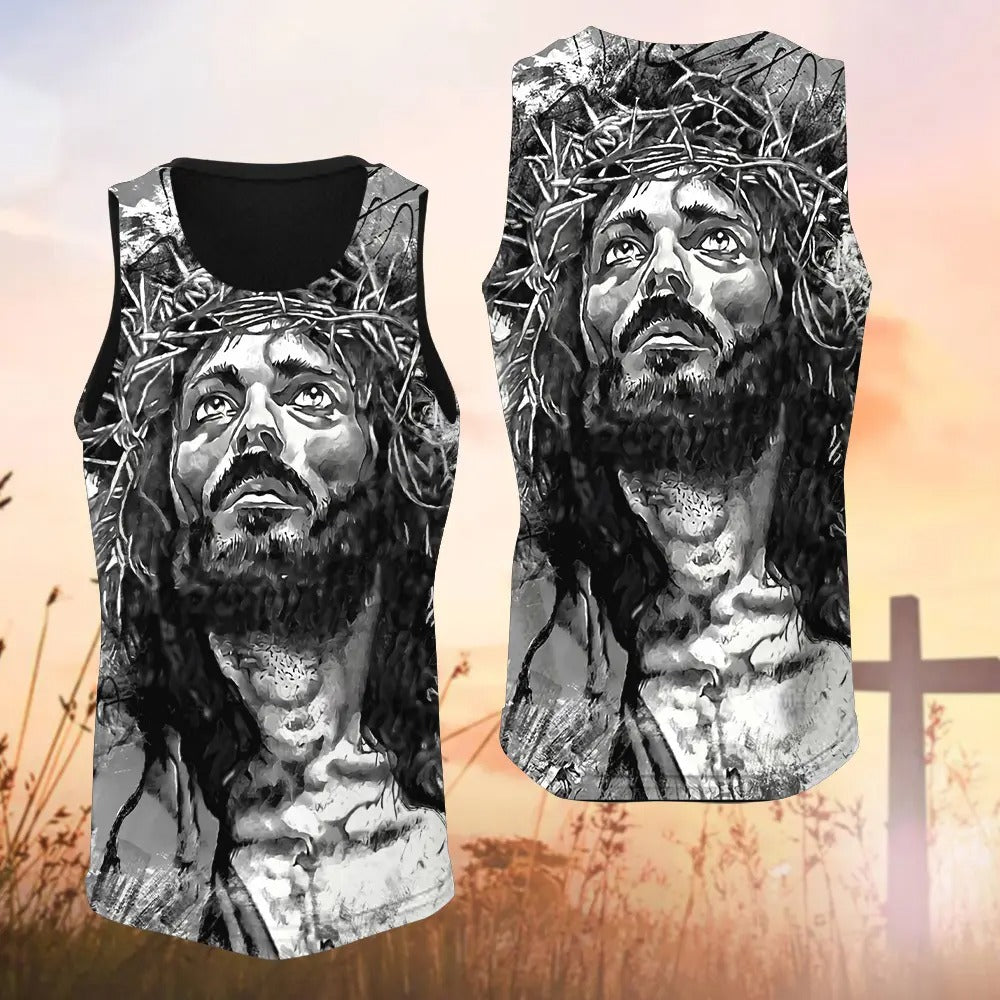 Jesus Christ Crown Of Thorns 3D All Over Print T-Shirt And Hoodie, Gifts For Christian