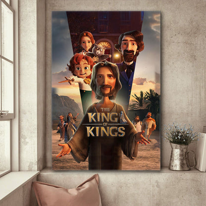 Jesus Christ The King of Kings Poster Canvas