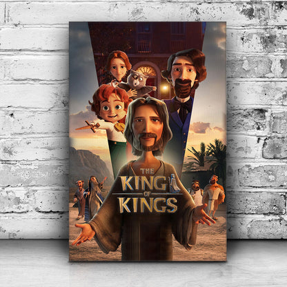 Jesus Christ The King of Kings Poster Canvas