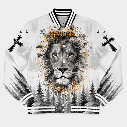 Jesus Lion of Judah King of Kings and Lord of Lords Varsity Jacket