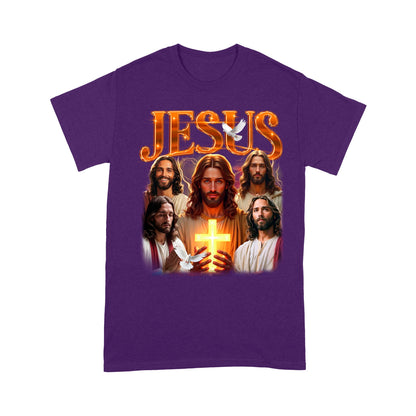 Jesus Bootleg Vintage T-Shirt, Gift Christian Faith Christ, Funny Retro Christian Religion T-Shirt