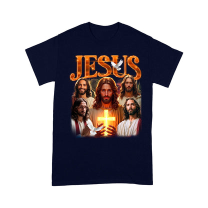 Jesus Bootleg Vintage T-Shirt, Gift Christian Faith Christ, Funny Retro Christian Religion T-Shirt