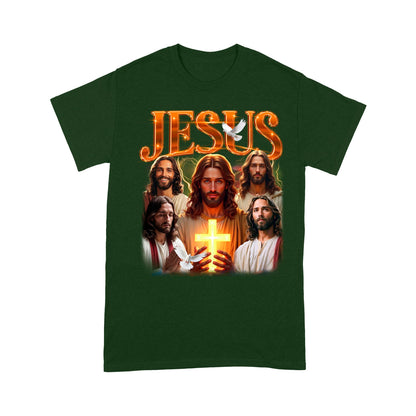 Jesus Bootleg Vintage T-Shirt, Gift Christian Faith Christ, Funny Retro Christian Religion T-Shirt