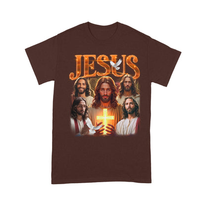Jesus Bootleg Vintage T-Shirt, Gift Christian Faith Christ, Funny Retro Christian Religion T-Shirt