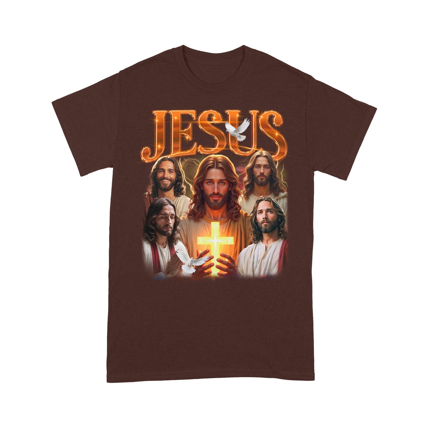 Jesus Bootleg Vintage T-Shirt, Gift Christian Faith Christ, Funny Retro Christian Religion T-Shirt