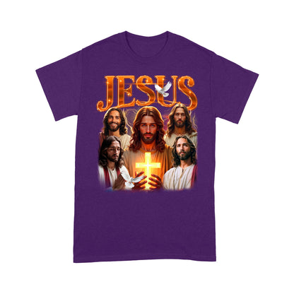 Jesus Bootleg Vintage T-Shirt, Gift Christian Faith Christ, Funny Retro Christian Religion T-Shirt