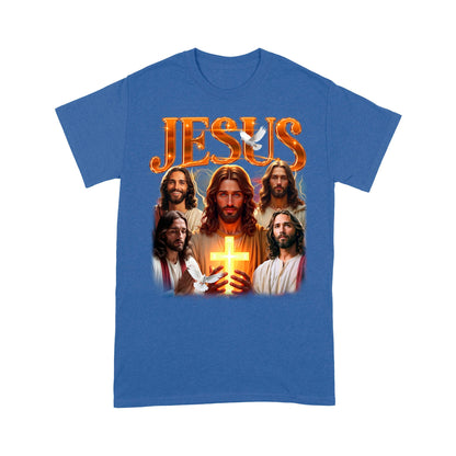 Jesus Bootleg Vintage T-Shirt, Gift Christian Faith Christ, Funny Retro Christian Religion T-Shirt