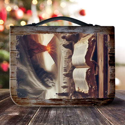 Unlock Faith and Prayer with Key of Revelation Leather Bible Cover