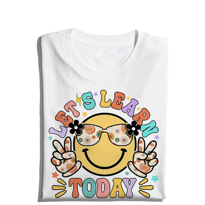 Let's Learn Today Teacher Shirt, First Day of School Teacher T-Shirt