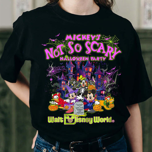 Not So Spooky Halloween Bash Shirt, Cute Family Matching Halloween T-Shirt