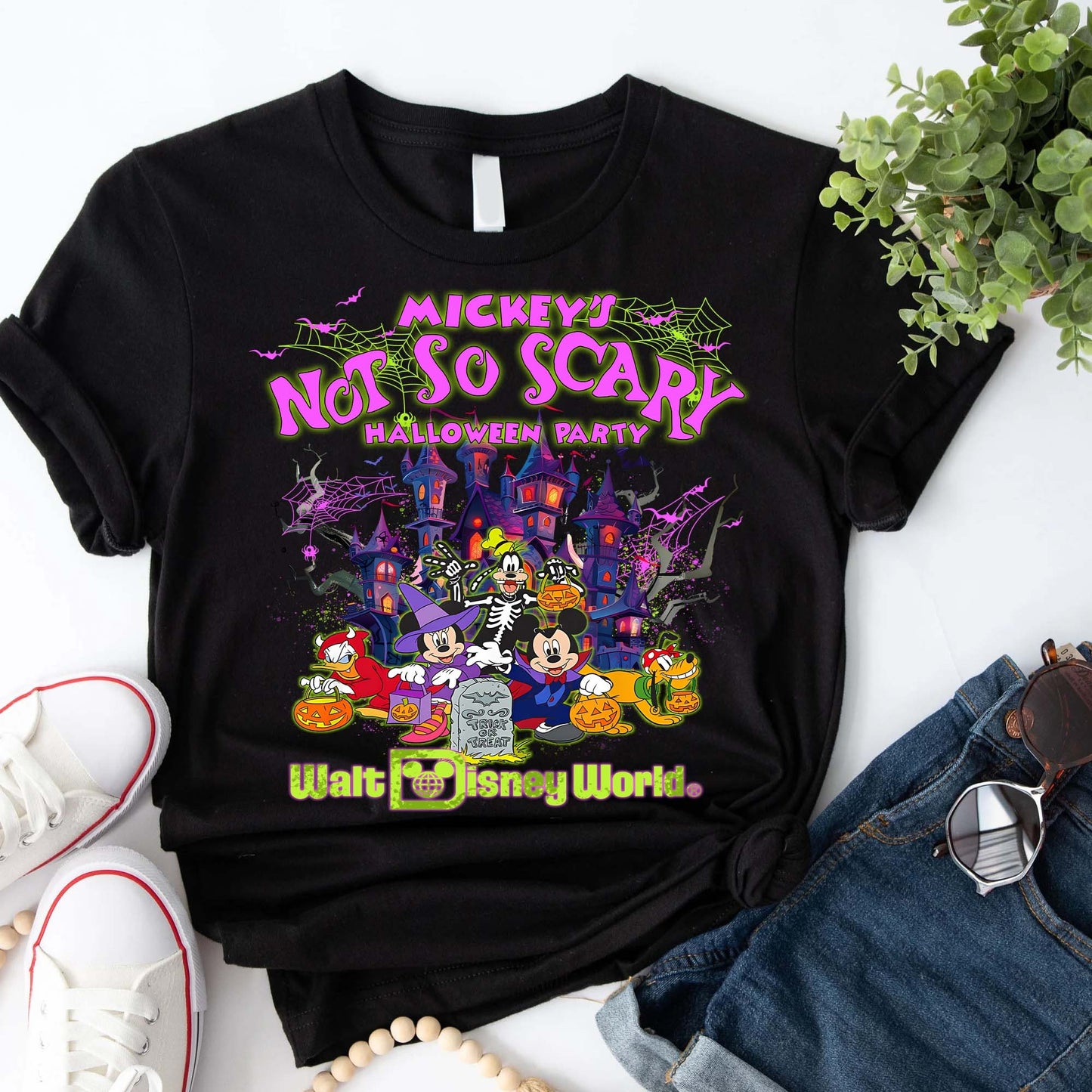 Not So Spooky Halloween Bash Shirt, Cute Family Matching Halloween T-Shirt