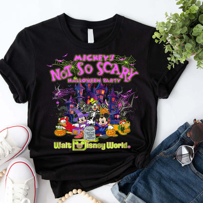 Not So Spooky Halloween Bash Shirt, Cute Family Matching Halloween T-Shirt