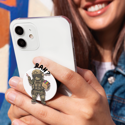 Personalized Funny Veterans For Military Patriotic Gift For Marines Acrylic Magnetic Phone Grip