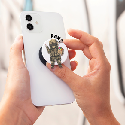 Personalized Funny Veterans For Military Patriotic Gift For Marines Acrylic Magnetic Phone Grip