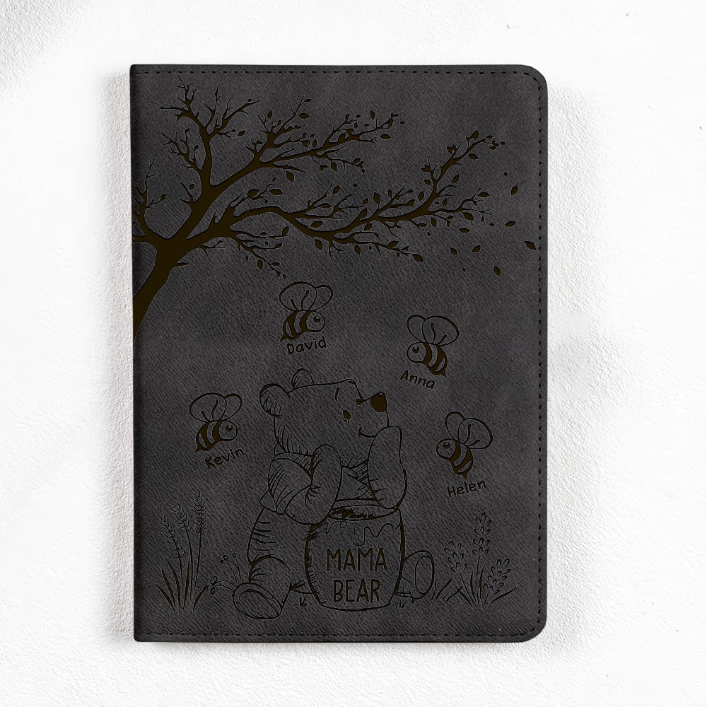 Personalized Mama Honey Bear Winnie The Pooh Notebook Set
