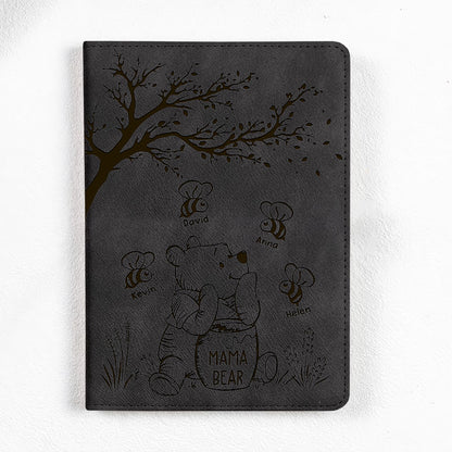 Personalized Mama Honey Bear Winnie The Pooh Notebook Set