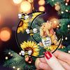 Personalized Mama Honey Bear, Winnie The Pooh Christmas Acrylic Ornament