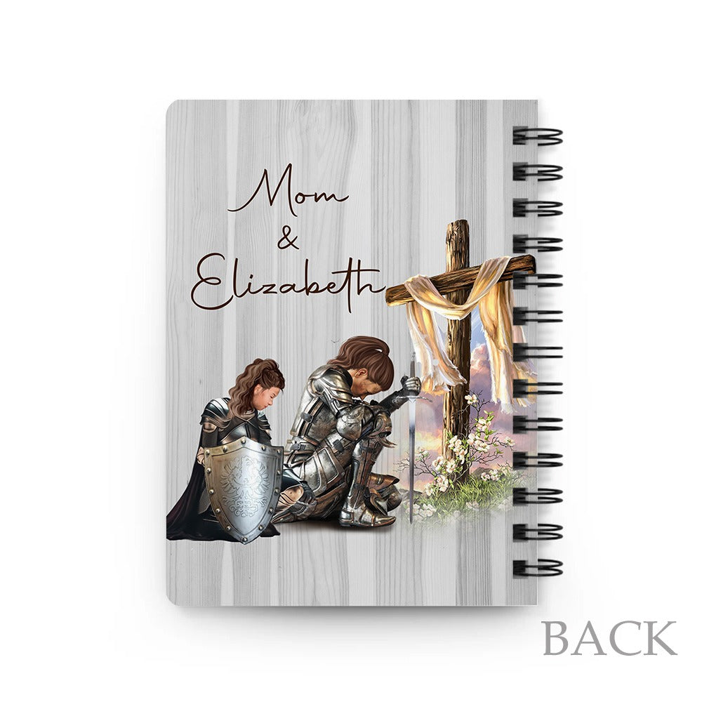 Personalized Mom And Daughter Warrior To My Beautiful Daughter You Will Always Be My baby Girl Spiral Journal