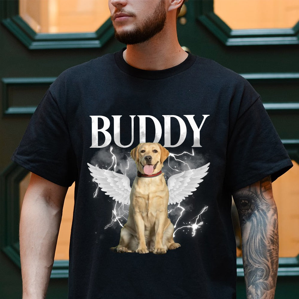 Personalized Pet Photo Gifts For Pet Lovers T-Shirt, Pet Loss Memorial T-Shirt