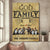 Personalized The Family Warrior God First Family Second Poster Canvas