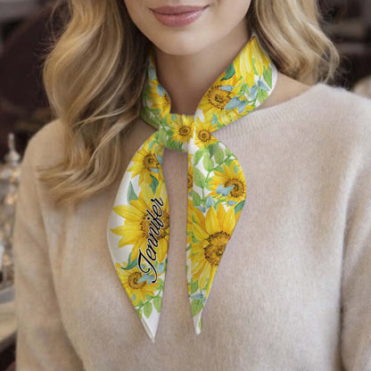 Personalized To The World You Are A Mom But To Our Family You Are The World Hair Scarf