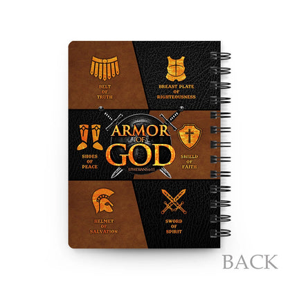 Personalized Warrior Of God Armor Of God Ephesians 6:11 Spiral Journal