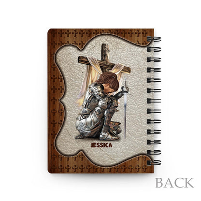 Personalized Warrior Of God The Lord Has Done Great Things For Us Psalms 126:3 Spiral Journal