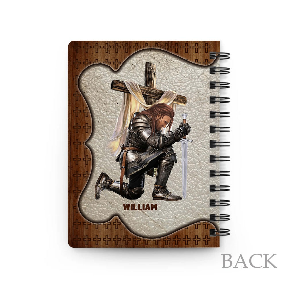 Personalized Warrior Of God The Lord Has Done Great Things For Us Psalms 126:3 Spiral Journal