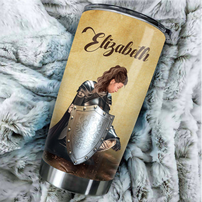 Personalized Woman Warrior Of God I Am The Daughter Of The King Do Not Fear Because I Am His Tumbler