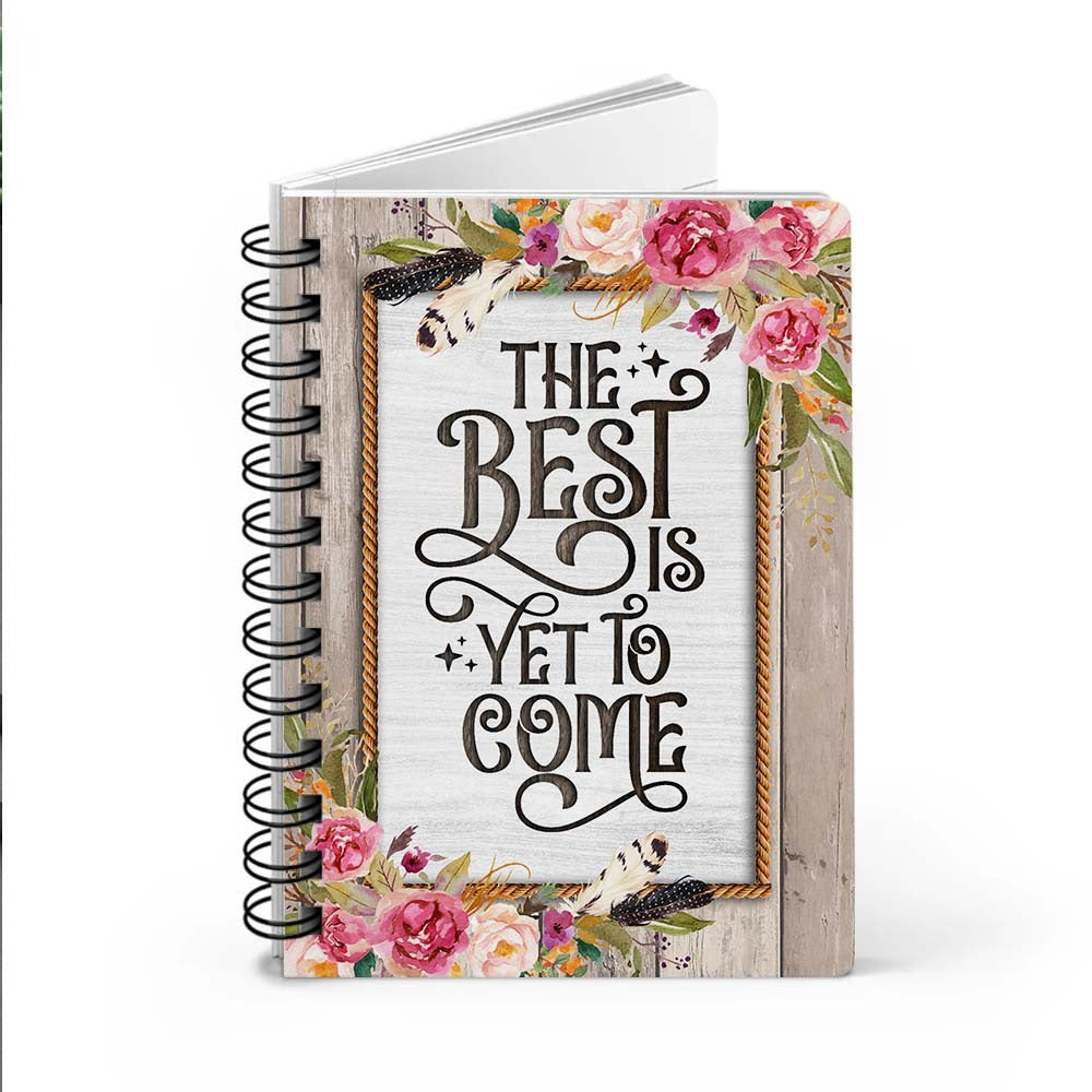 Personalized Woman Warrior Of God The Best Is Yet To Come Spiral Journal