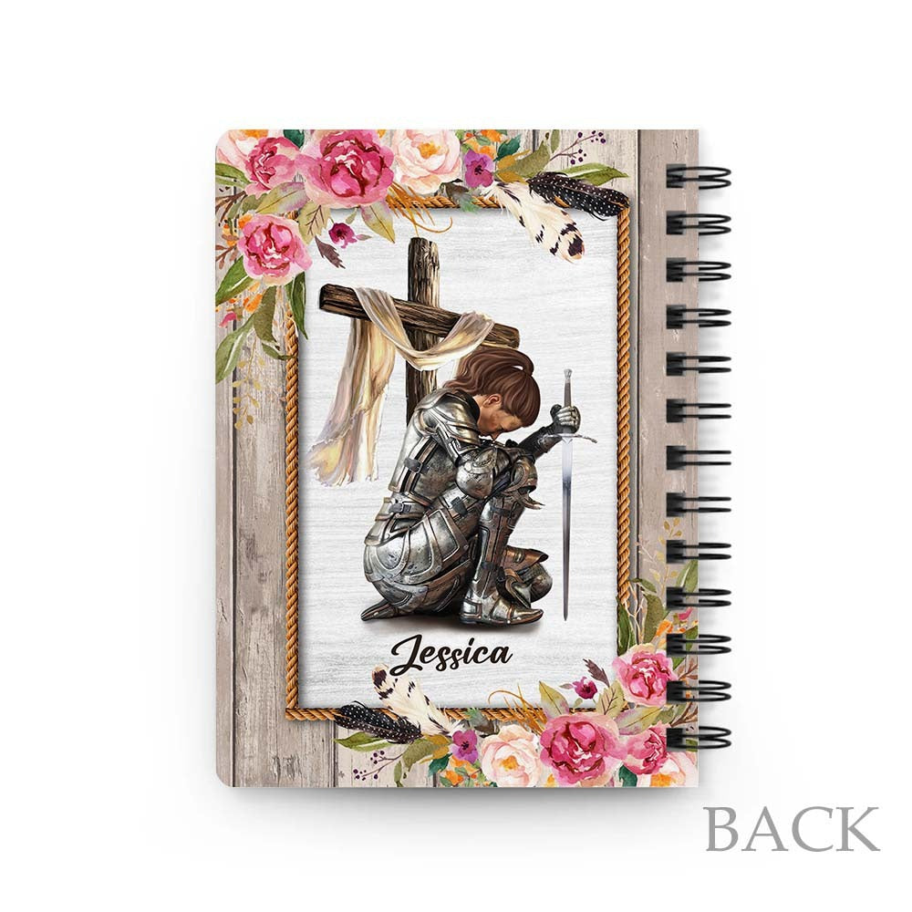 Personalized Woman Warrior Of God The Best Is Yet To Come Spiral Journal